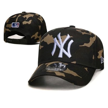 Afslappet Vasket New York Yankees Camo Kasket F