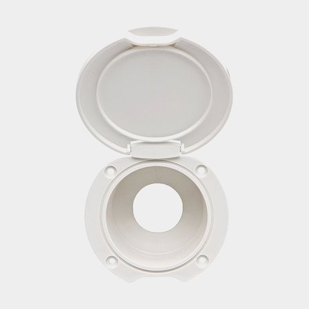 Holder til blandere, plast, hvid