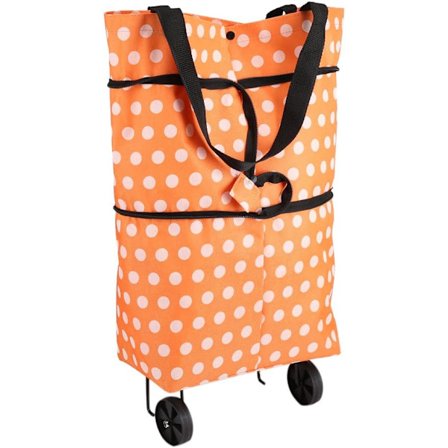 Shoppingvagn med Fällbara Hjul i Oxfordtyg