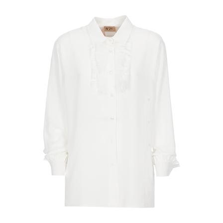 Msgm Shirts Hvid, Dame Skjorter