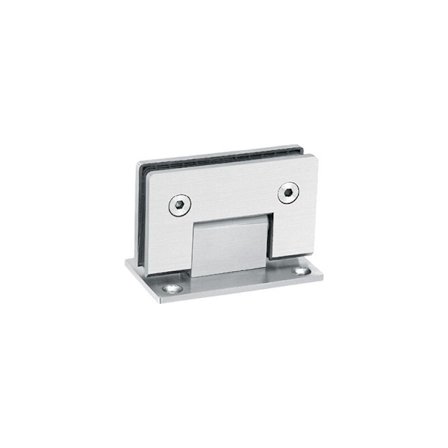 Høj kvalitet 90 graders åbning 304 rustfrit stål væg hængsel til glas brusebad dør hængsel, egnet til hjem badeværelse møbler