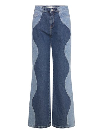 Thea Wavy Jeans Blue Fabienne Chapot