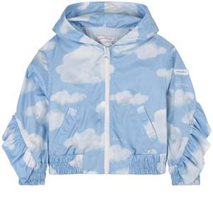 Monnalisa Blue Clouds Jacket 10 Years - Coats and jackets - 10 years - Blue