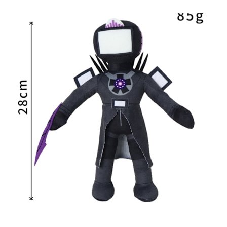 Skibidi-vessa pehmolelut, korkealaatuinen lyhyt pehmo, PP-puuvilla täyte, pehmeä pehmoanimaatio, vessamies parodia pehmolelut