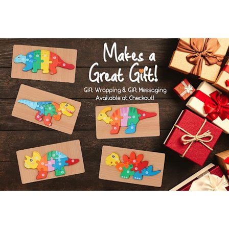 Pussel för småbarn 3-5 år Dinosaurie Pussel 5-pack | ,ZQKLA