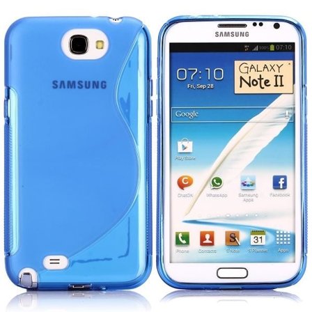 S-Line Transparent (Gennemsigtigt) Samsung Galaxy Note 2 Cover
