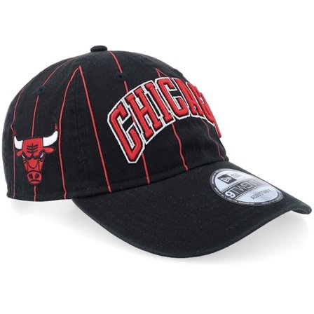 New Era - NBA Noir adjustable Casquette - "Chicago Bulls 9TWENTY NBA Statement Black Adjustable " @ Hatstore