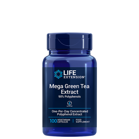 Life Extension Mega Grønn Teekstrakt 100 kapsler