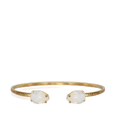 Caroline Svedbom Petite Drop Bracelet White Opal Smycken & klockor Dam Guld ONESIZE