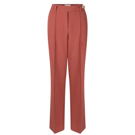 Aaiko - Vantal Pants - Rusty Red , Rood , Dames , Maat: XS