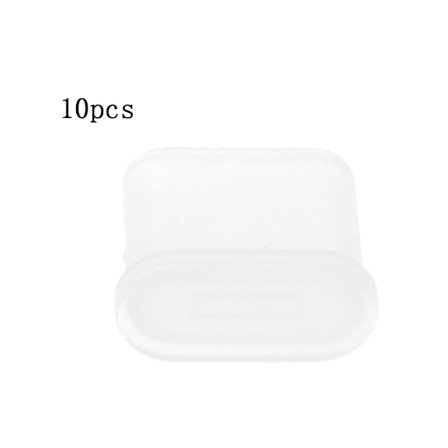 10 st Laddningskabel Dammskydd Skyddskåpa för Skal Typ-C Hane Port Laddare för för Blackberry för