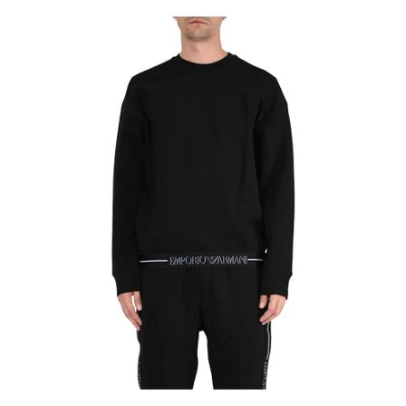 Emporio Armani Sweatshirts Sort, Herre