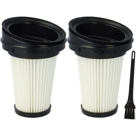 Pestävät vaihtosuodattimet Grundig Cyclonic 21.6 V VCH9629 VCH9630 VCH9632 -varsi-imureille, 2 kpl imurin suodattimia