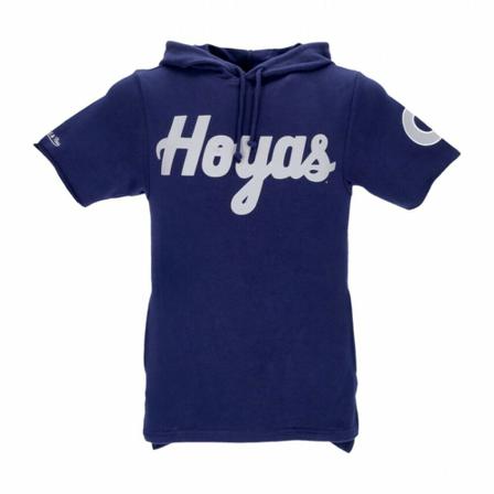 Mitchell & Ness lightweight short-sleeved hooded sweatshirt Blå, Herre Hættetrøjer