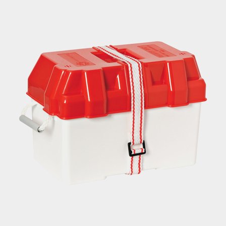 Caja de batería Osculati, max 100 A, 310 x 177 x 190 mm