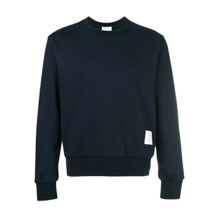 Thom Browne, Sweater Niebieski, Mężczyzna, Rozmiar: 2XL