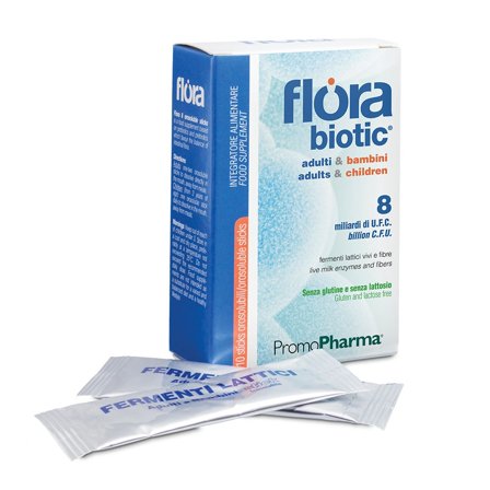 Flora 8 10 Stick Orosolubili Adulti E Bambini