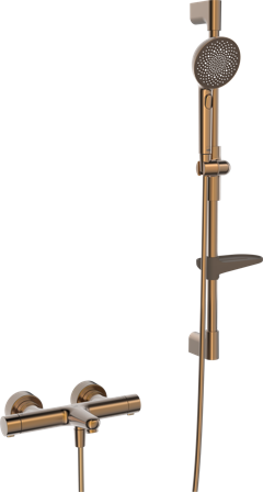 Oras Aurelia 4749 Dusjsett 150 c/c Børstet bronse, Baderom