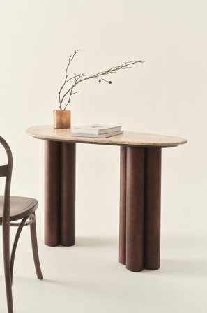 Jotex - Skrivebord 55x121,5 Cm Mrk brun - OBIE - Kjøp Skrivebord hos Jotex