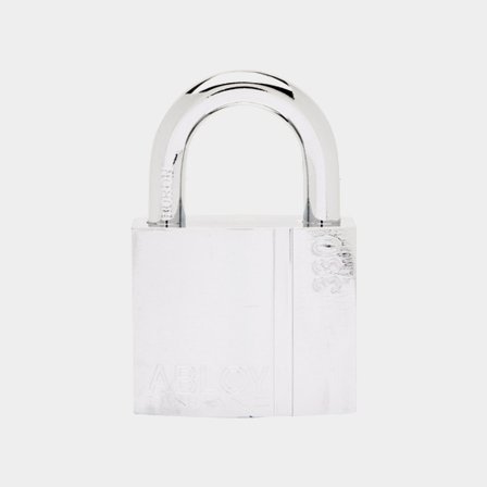 Candado ABLOY PL330/25, clase 2, Ø8 mm, plata