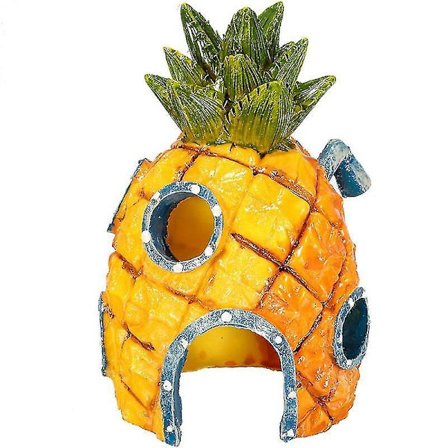 Akvarium Ananas Hus Spongebob Pynt Rejeskål