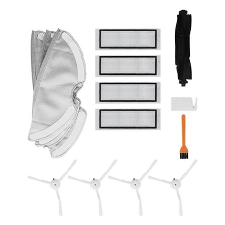 Pyyhkivän robotin vaihtosarja 360 S7 S5 -malleille, sisältää rullaharjan, sivuharjan, suodattimen ja mopin