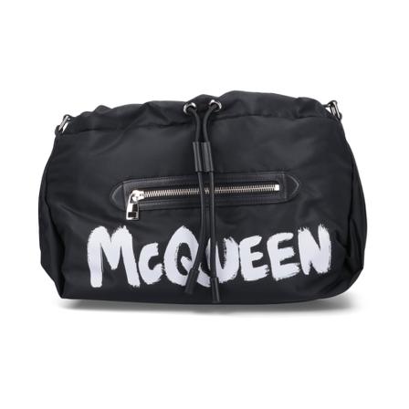 Alexander McQueen Weekend Bags Sort, Dame Rejsetasker, Størrelse: ONE Size