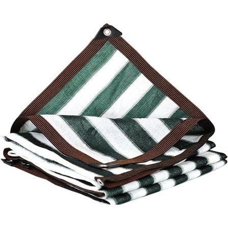 Solseil Markise Solskjerming for Terrasse Solskjerm Tak Hage Blomster Plante Drivhus Låve Kennel UV-bestandig Skyggeklut