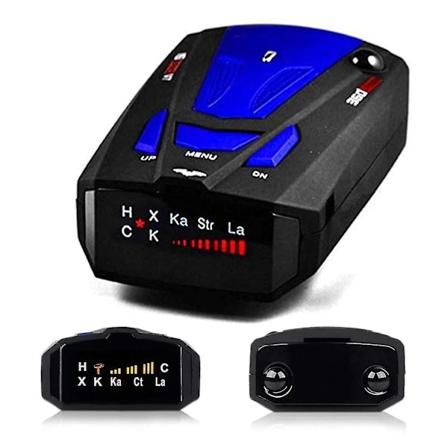 Auton nopeusvalvontatutka 360 astetta V7 Gps Poliisi Turvallinen nih lytys-WELLNGS 0 0