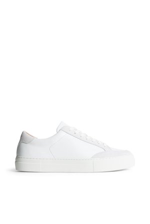 J.Lindeberg - Art Signature Leather Sneaker - Vit - Man - 41