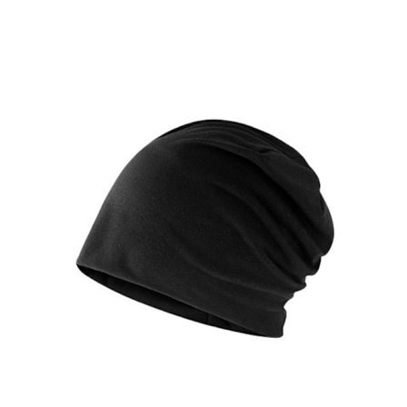 Kevyt ja ohut slouch-pipo kevään ja kesään Black