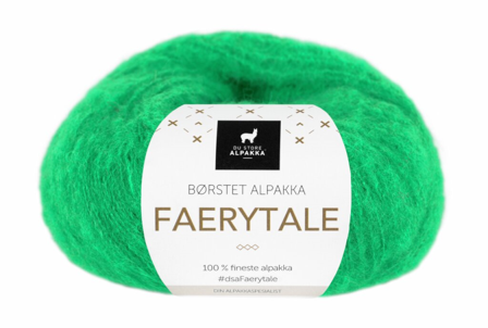 Du Store Alpakka Garn Faerytale Skarp-Grønn 802, 50g