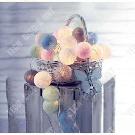 LED-valaistusköynnös - TD - Kuplaköynnös - 20 palloa - 3 m - Sisätiloihin - Sähkökäyttöinen