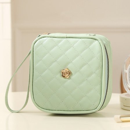 Hygiejnebind Opbevaringspose Mini Makeup Taske GRØN