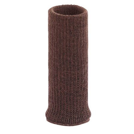 16 st möbelstrumpor, möbelben, halkfria dynor, bruna