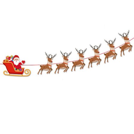 Joulukoristekortti Paperilippu 6 - spot-myynti