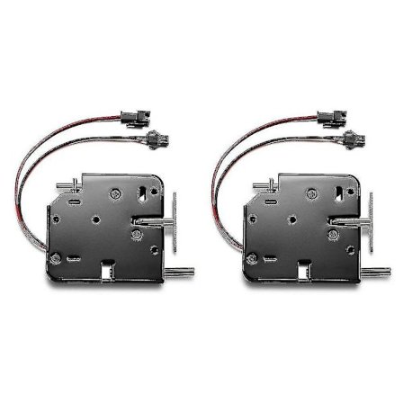 2x 12v 2a Intelligent Elektronisk Kontrollerad Elektromagnetisk Lås, Skåplås, Passerkontroll S -gt