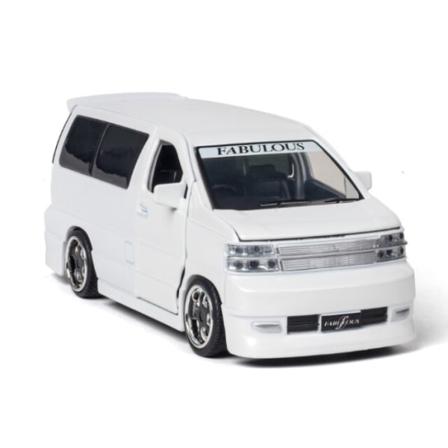 Nytt 1:32 Elgrand Fabulous Mvp Alloy Bilmodell Diecasts & Toy