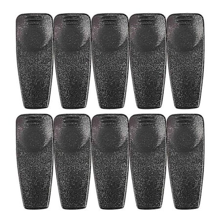 10 stk. Radio Klips Robust Bælteklips Til MOTOROLA GP328/GP338/GP380/GP340 HT750 To-vejs Radio Walkie Ta