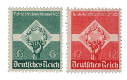 Tyske Rige 1935 - MICHEL 571-72 - Postfrisk