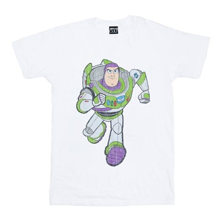 Disney Pojkar Toy Story 4 Klassisk Buzz Lightyear T-Shirt 7-8 År