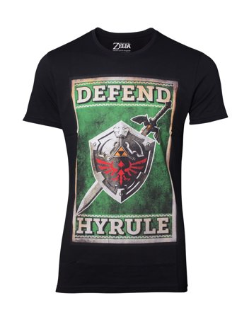Zelda Defend Hyrule T-shirt XL - Partyninja.se