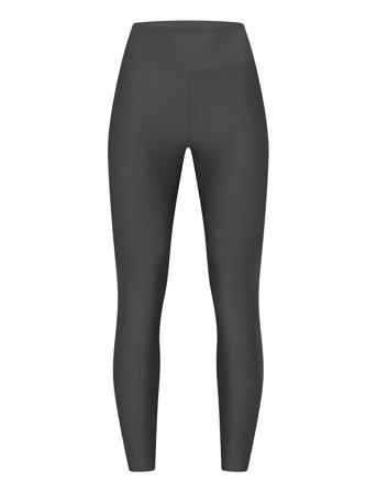 Ribbed R Hw Tights Grey Röhnisch