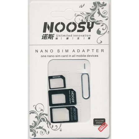 Simkortsadapter Nano/Micro/Standard SIM-adapter