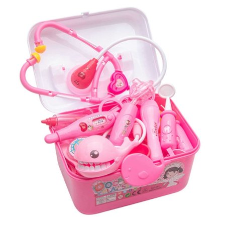 Legeutstyr for småbarn Barn Biter Tannlegesett Lege Lekeutstyr for småbarn Leketøy Rolle Late som Leker Gaver til barn Aldre År Gammel HH