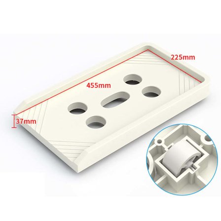 Mobilt Dator Torn Stativ Förtjockat Universal Rullande PC Stativ med Värmeavledningshål för Kontor Universalhjul