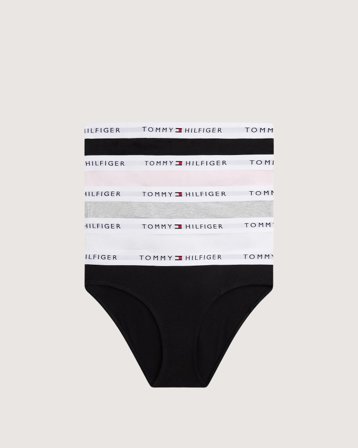 Tommy Hilfiger 5 PK BIKINI Beżowy Bielizna Dziewczyna - Kids Brand Store