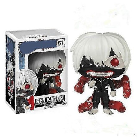 2025 10 cm Tokyo Ghoul Kaneki Ken Pop-hahmo Yksisilmäinen Kawaii-lelu [D]