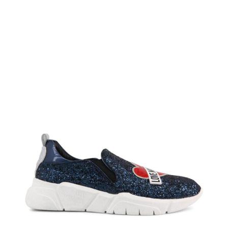 Love Moschino Sneakers Blå, Dame, Størrelse: 40 EU