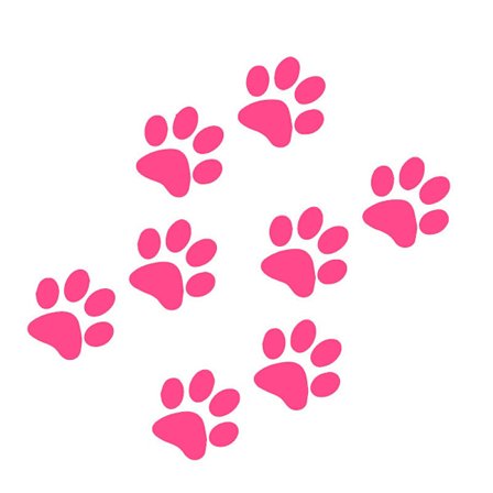 Kattepote Bilstickers, Reflekterende Vinyl Dekaler, Hundepote Kattepote Hundepotesti